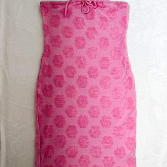 NWT Frankie’s bikinis hope terry strapless dress - Picture 5 of 7